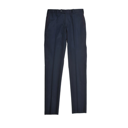 ISAIA MEN'S 100% COTTON NAVY BLUE CASUAL PANTS/TROUSER NEW