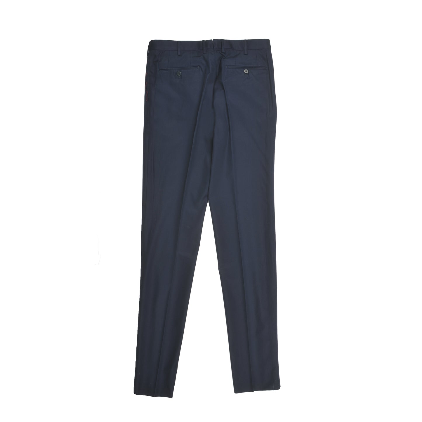 ISAIA MEN'S 100% COTTON NAVY BLUE CASUAL PANTS/TROUSER NEW