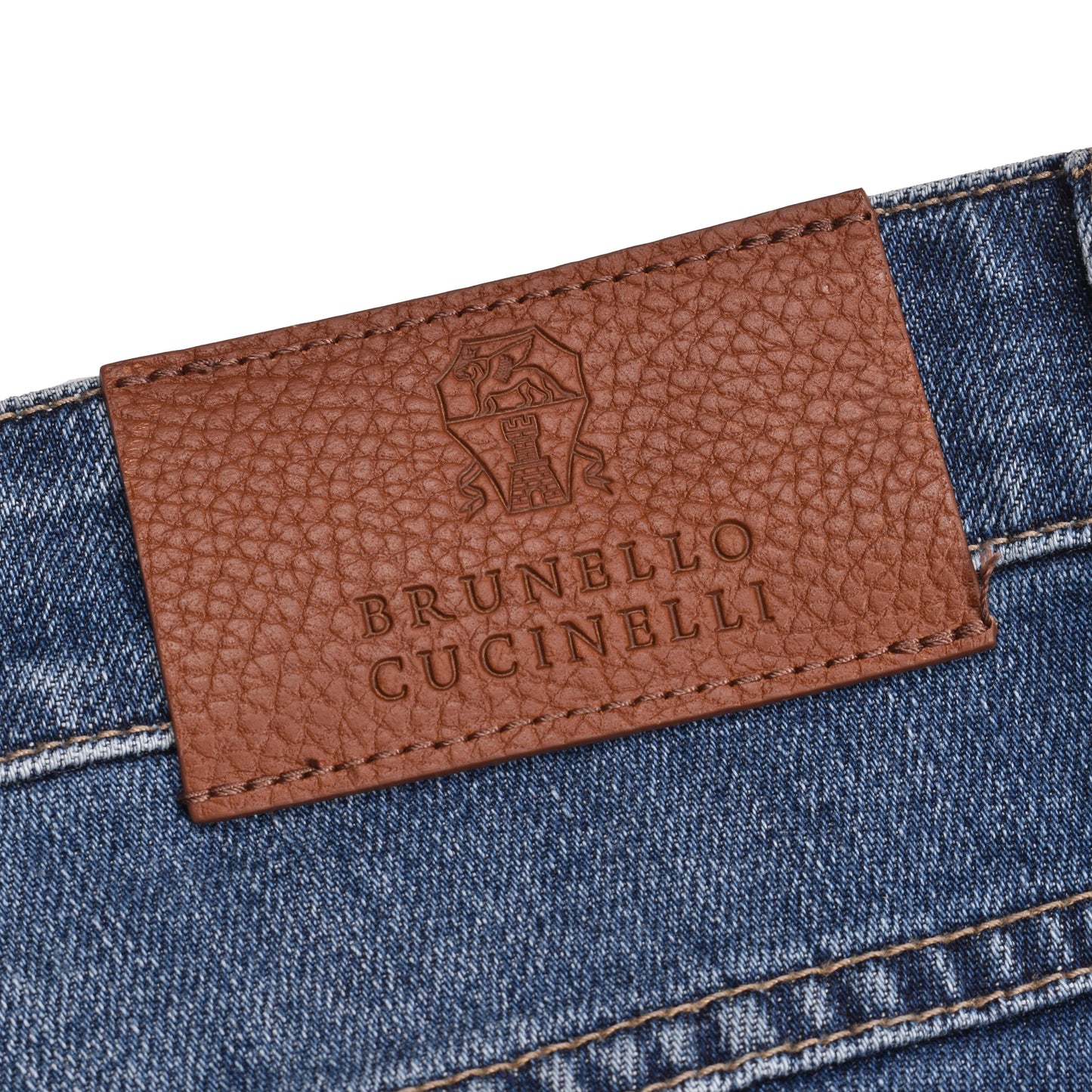 BRUNELLO CUCINELLI MEN'S 5 POCKET DENIM JEANS STYLE SKINNY FIT COTTON PANTS