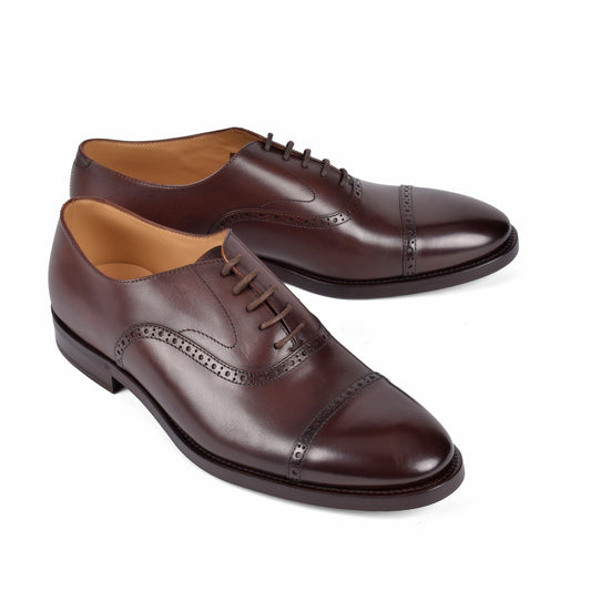 BRUNELLO CUCINELLI MEN'S 100% LEATHER OXFORD STYLE DERBY SHOES