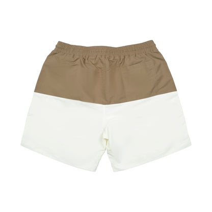 BRUNELLO CUCINELLI MEN'S CASUAL TWO TONE SWIM SHORTS / TRUNKS NEW