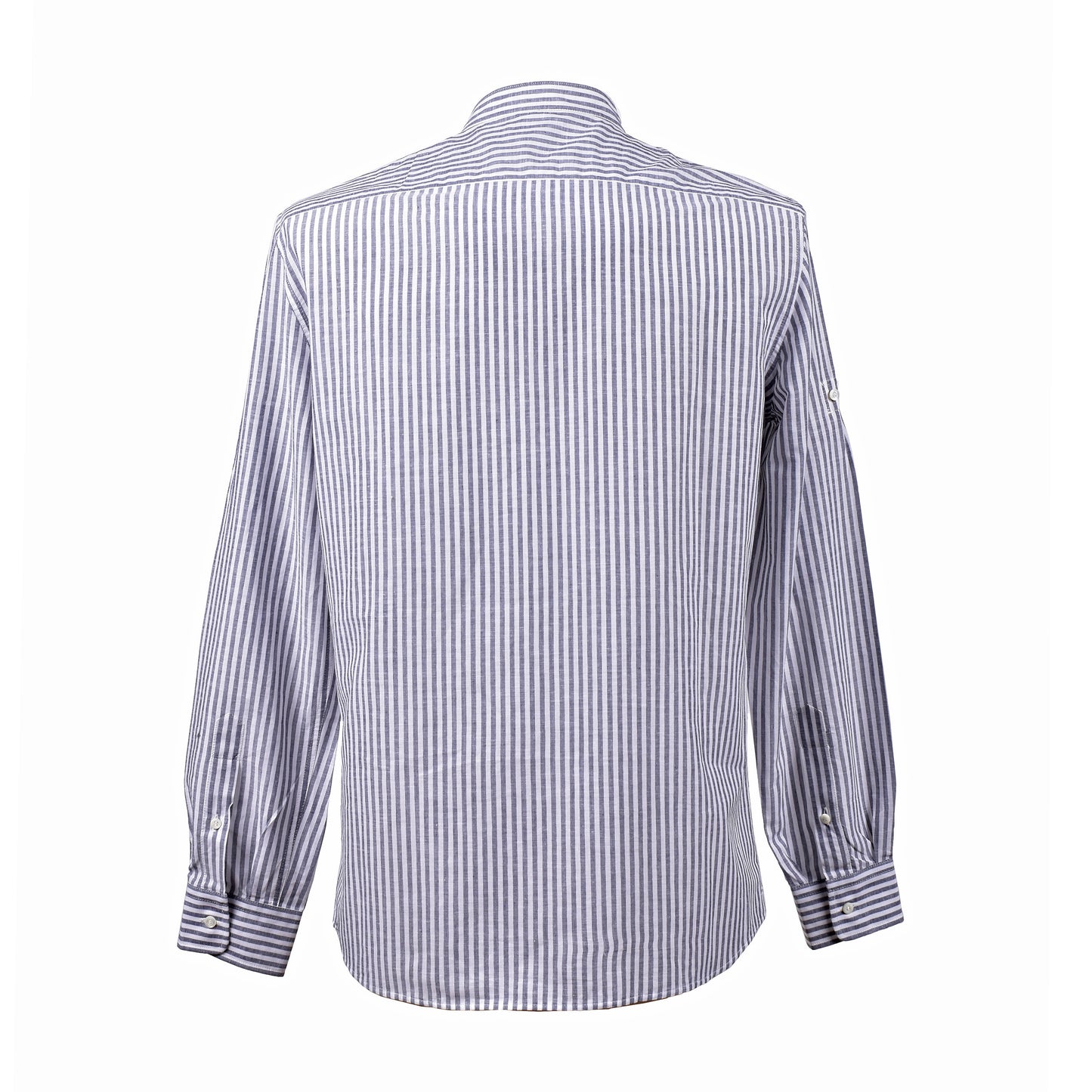 BRUNELLO CUCINELLI MEN'S CASUAL LONG SLEEVE BUTTON DOWN STRIPED SHIRT