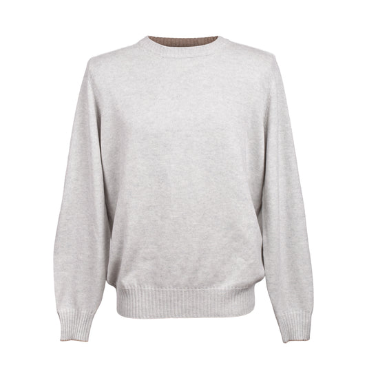 BRUNELLO CUCINELLI MEN'S 100% CASHMERE CASUAL CREW NECK SWEATER/PULLOVER NEW