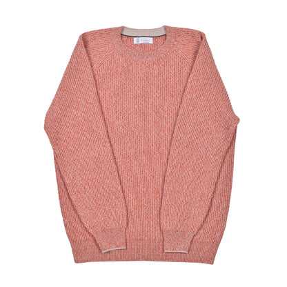 BRUNELLO CUCINELLI MEN'S CASHMERE CREW NECK KNIT CASUAL SWEATER IT 54 US XL