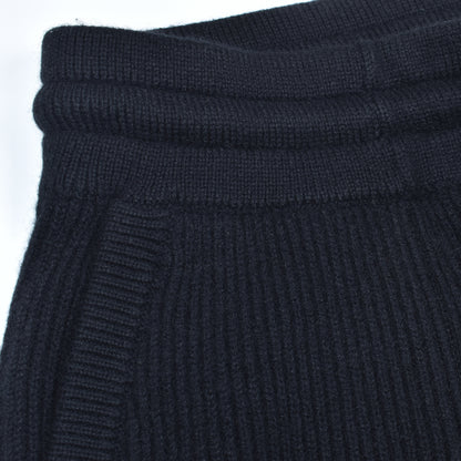 BRUNELLO CUCINELLI MEN'S 100% CASHMERE JET BALCK ATHLETIC FASHION GYM/SWEATPANTS