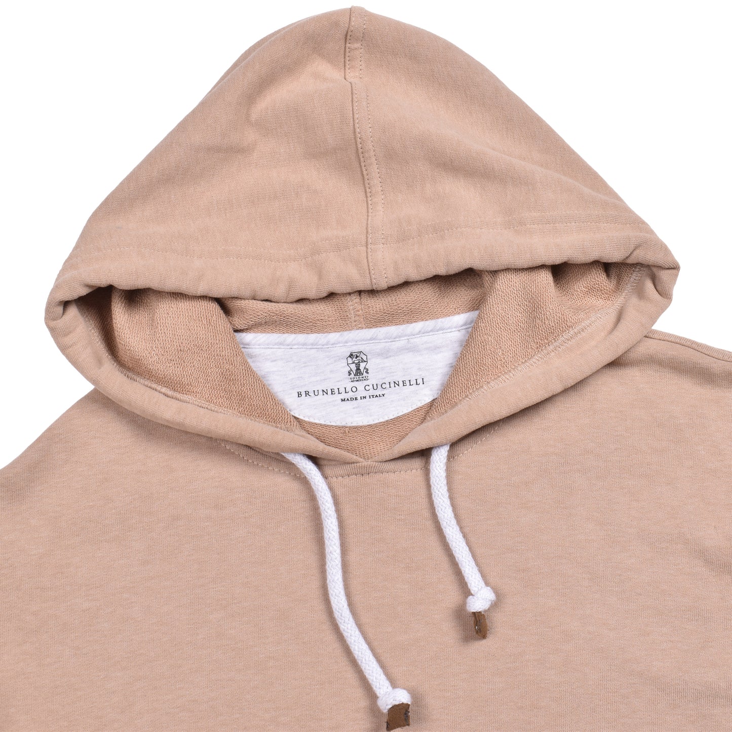 BRUNELLO CUCINELLI MEN'S 100% COTTON ATHELTHIC FASHION HODDIE GYM SWEATSHIRT NEW