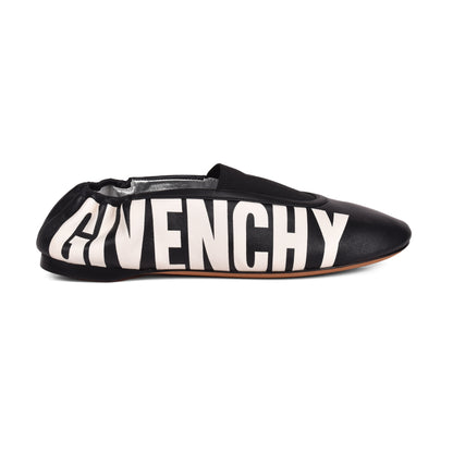 GIVENCHY WOMEN'S 100% LEATHER RIVINGTON BALLERINA SLIPPER SHOE NEW IN BOX