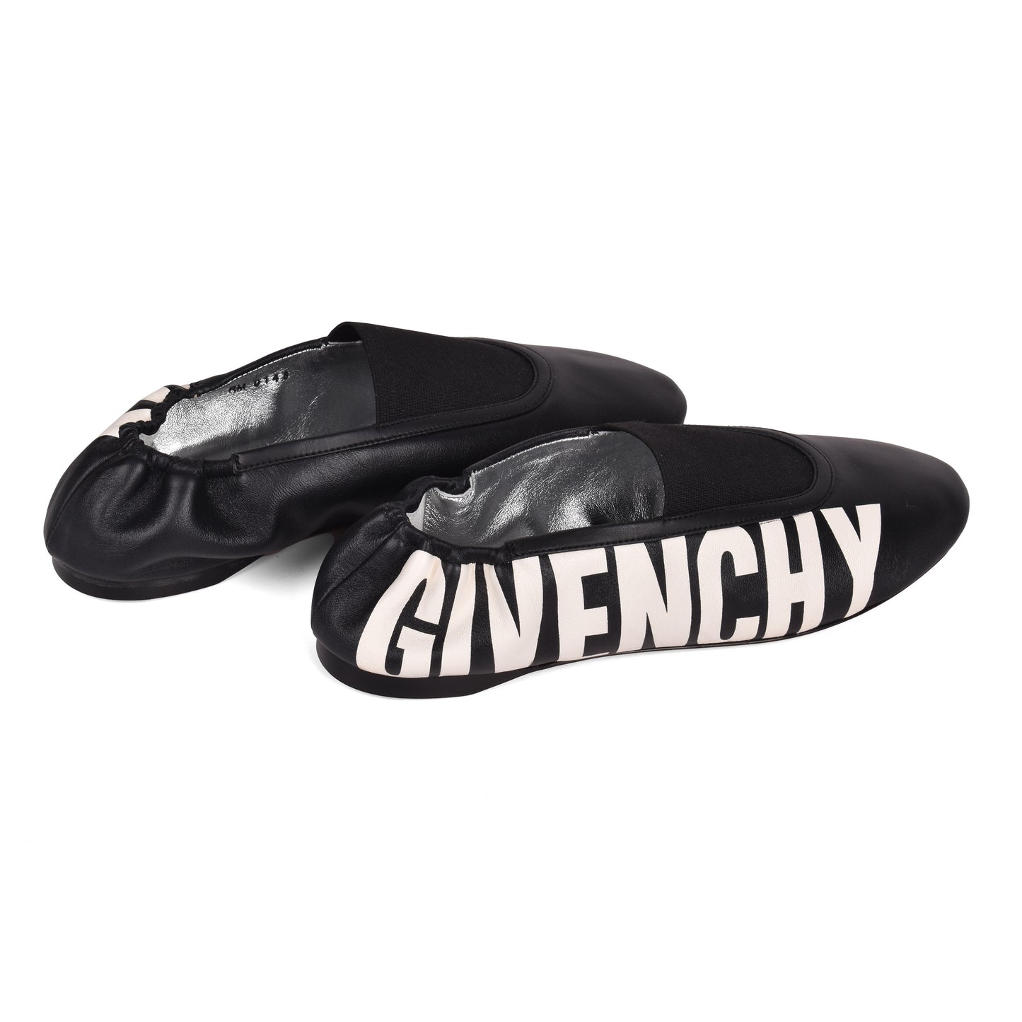 GIVENCHY WOMEN'S 100% LEATHER RIVINGTON BALLERINA SLIPPER SHOE NEW IN BOX