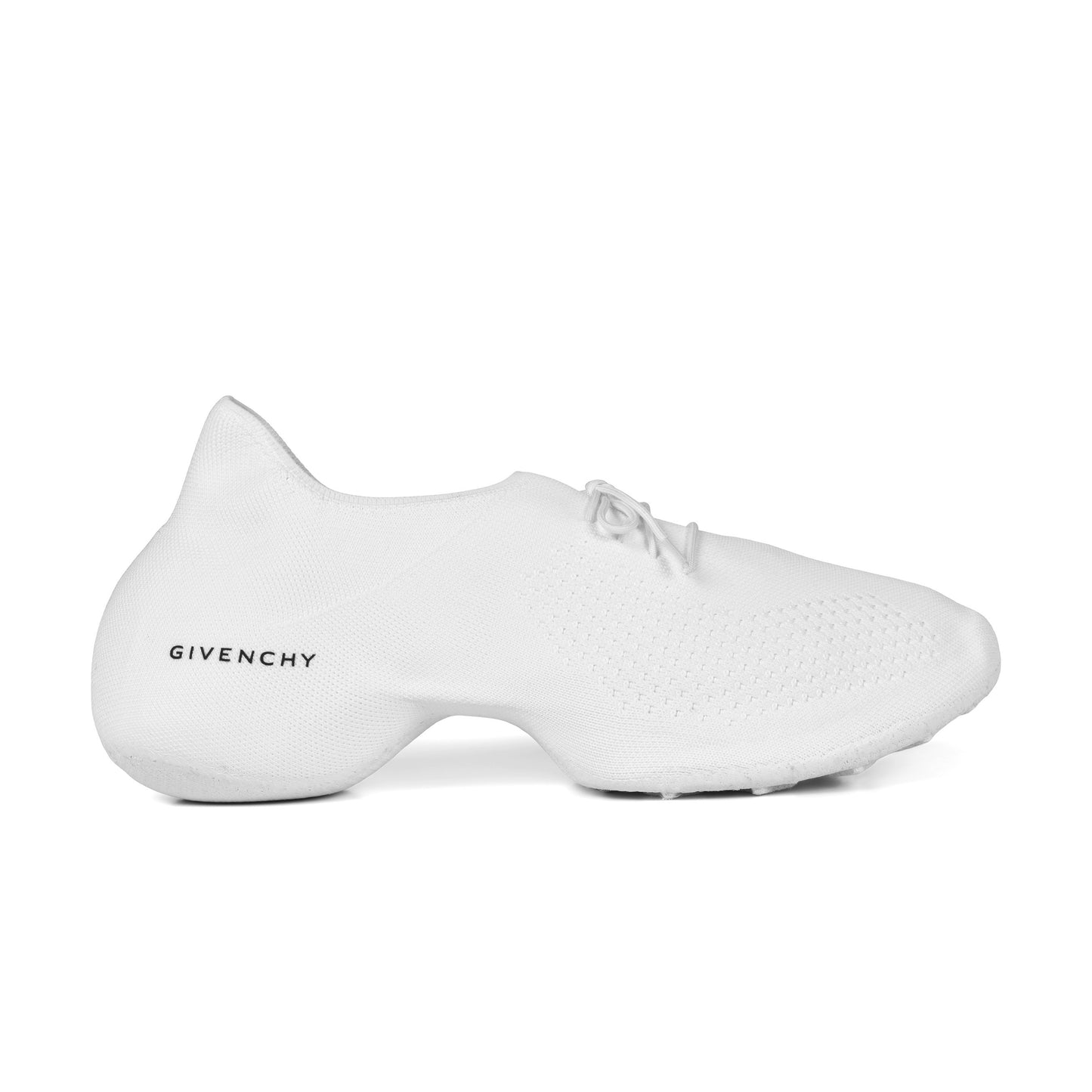 GIVENCHY MEN'S WHITE STRETCH KNIT FASHION SNEAKERS NEW IN BOX