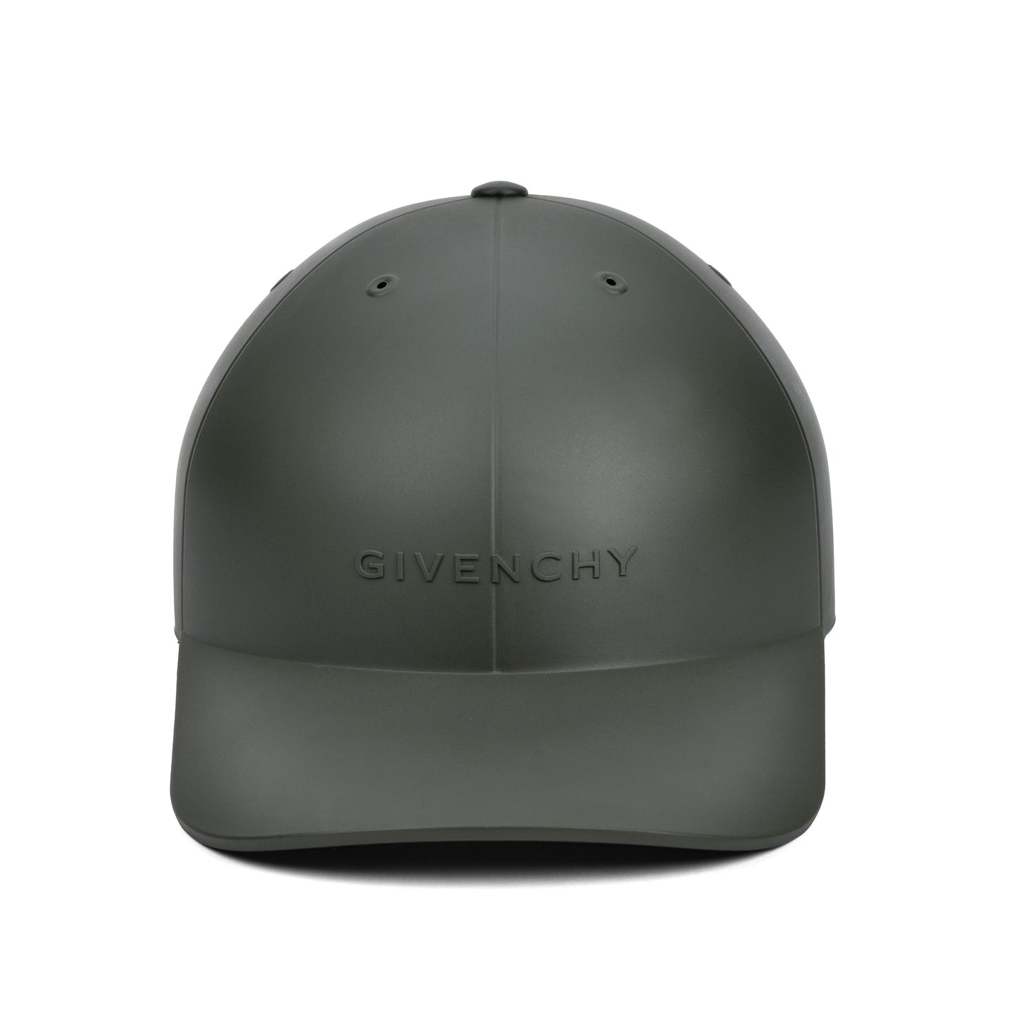 GIVENCHY MEN'S BASEBALL STYLE MOULDED MILITARY HAT