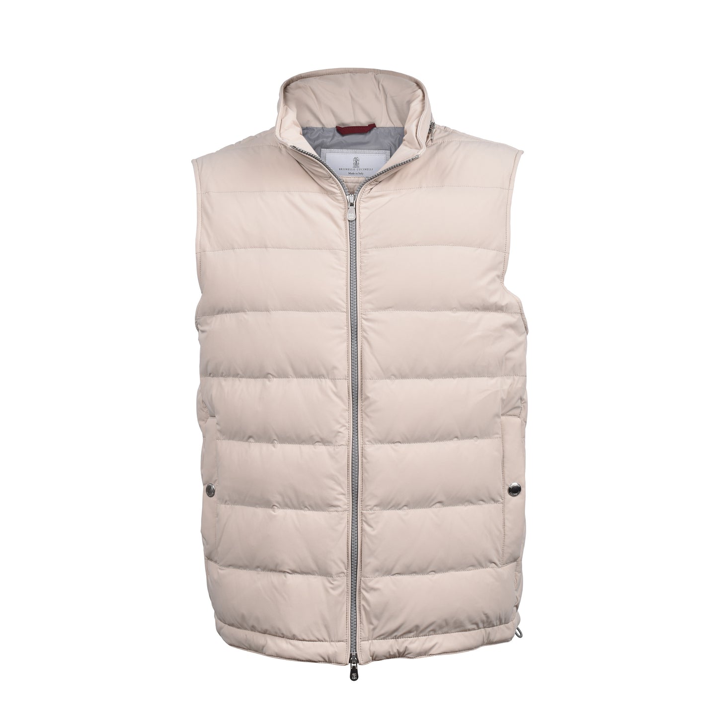 BRUNELLOO CUCINELLI MEN'S QUILTED BOMBER STYLE DOWN FILLED PUFFER VEST NEW