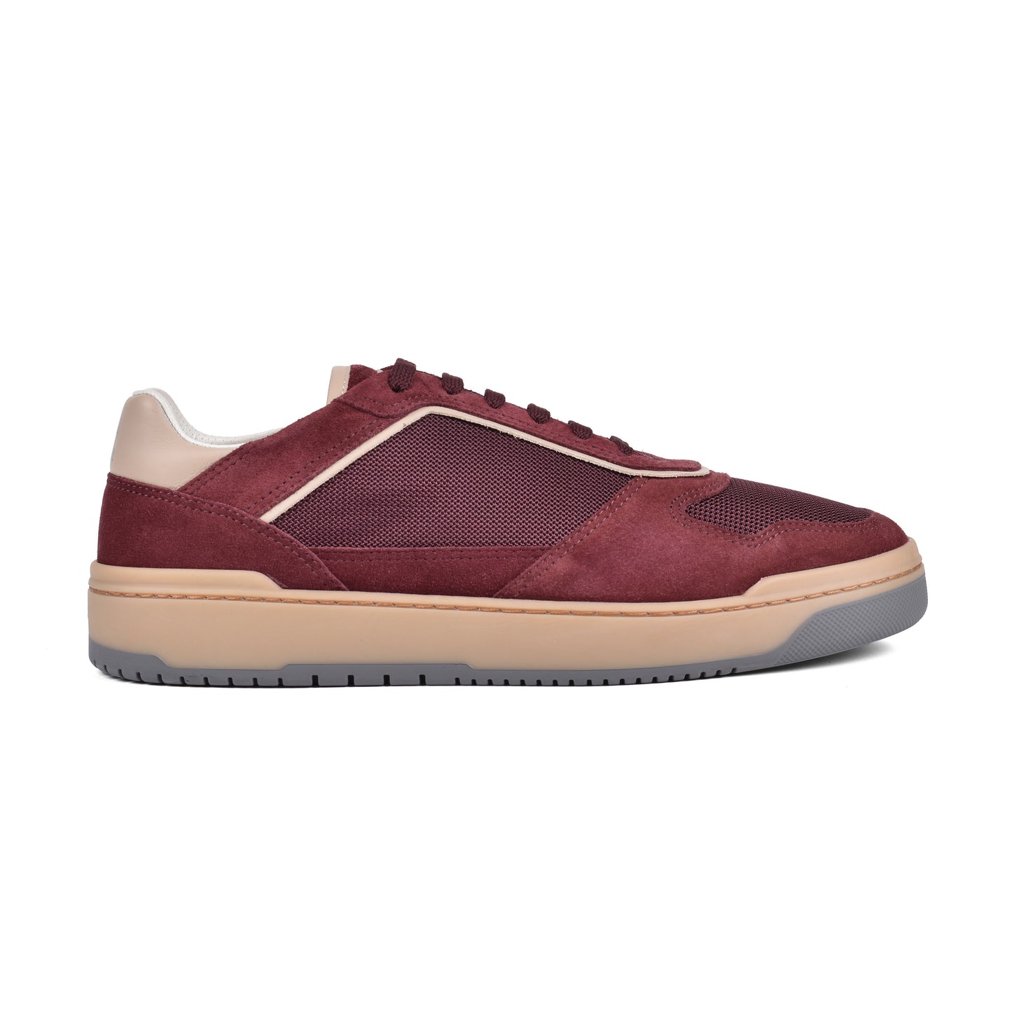 BRUNELLO CUCINELLI MEN'S 100% LEATHER TWO TONE FASHION RUNNER SNEAKERS SHOE NEW