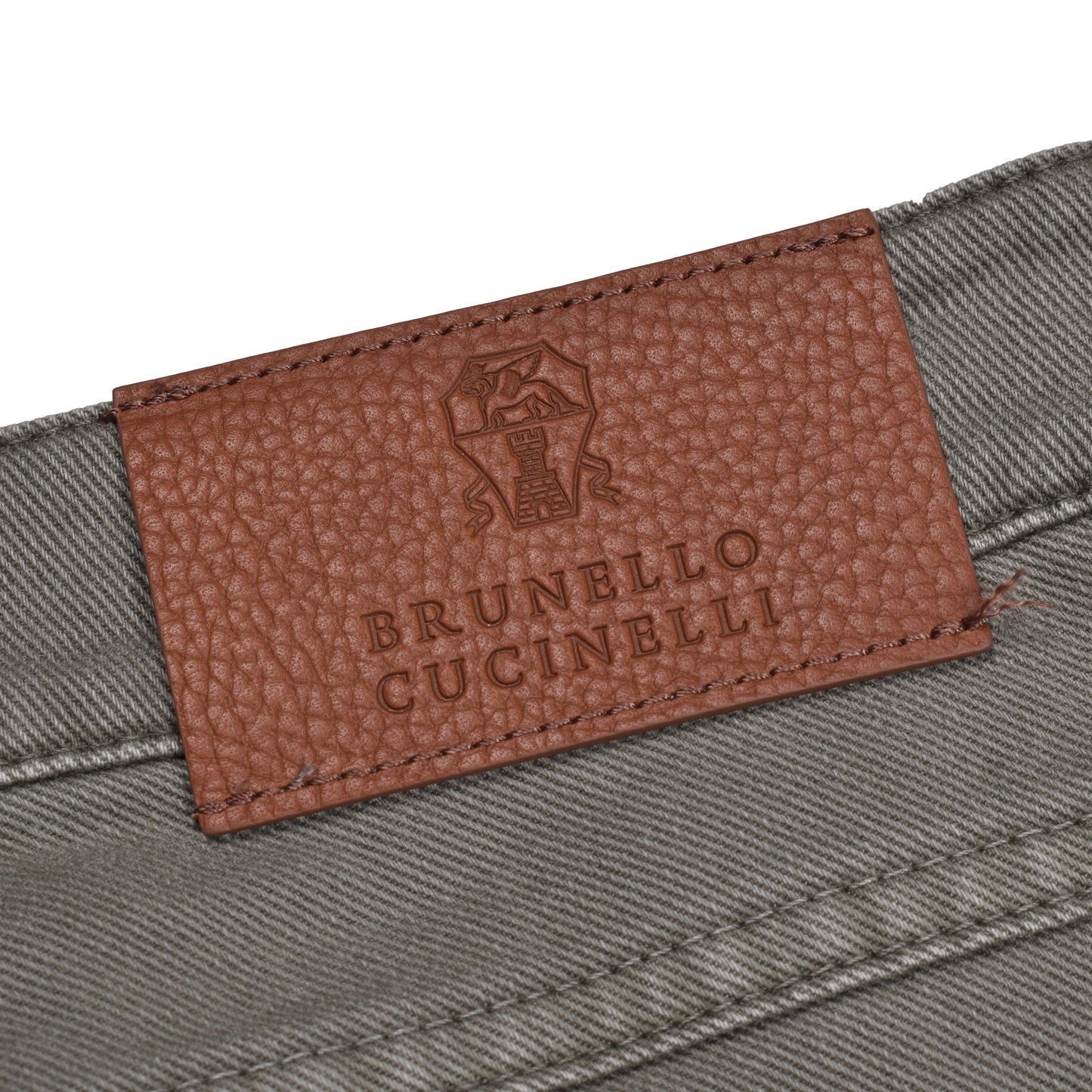 BRUNELLO CUCINELLI MEN'S 100% COTTON SKINNY FIT 5 POCKET DENIM JEAN PANTS NEW