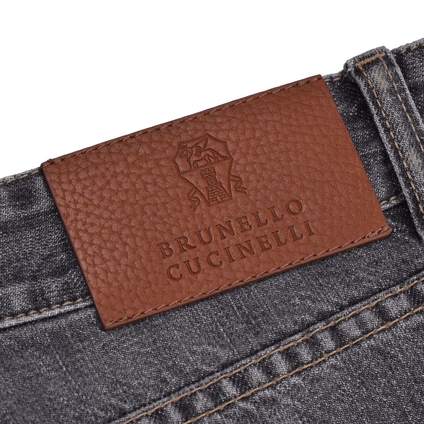 BRUNELLO CUCINELLI MEN'S 100% COTTON TRADITIONAL SELVEDGE DENIM JEAN PANTS NEW